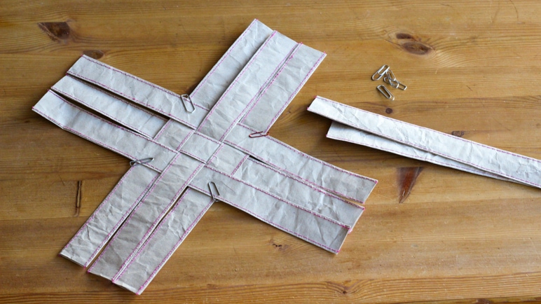 Körbchen aus Papier selber machen